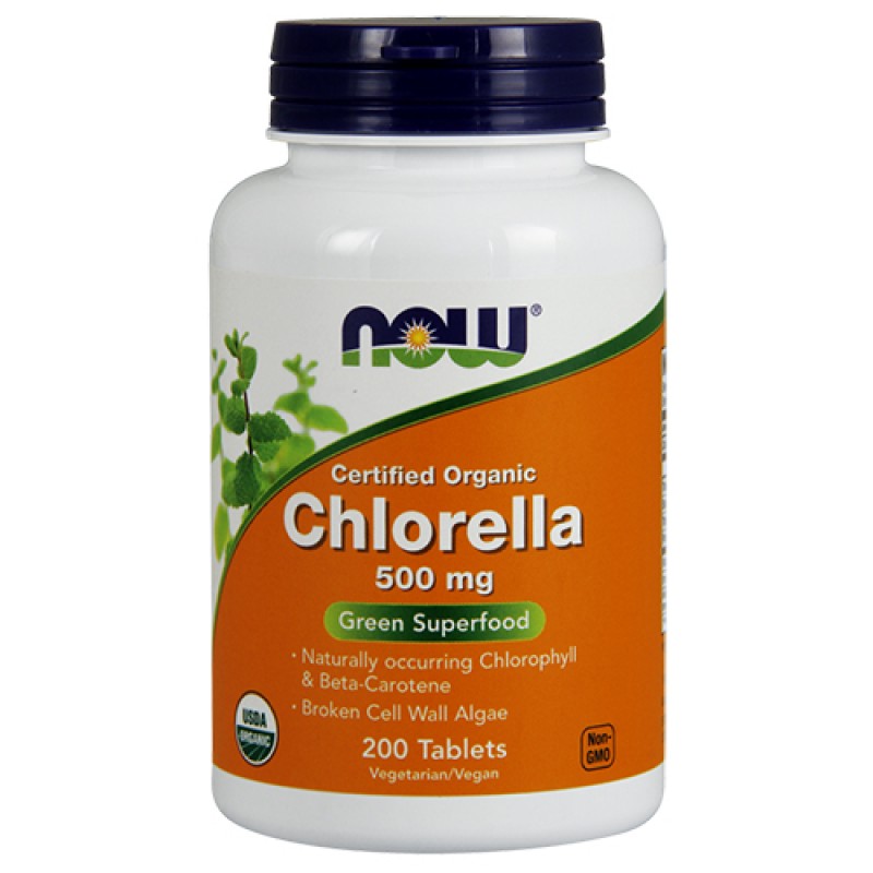 NOW - Chlorella 500mg (200 tabs)