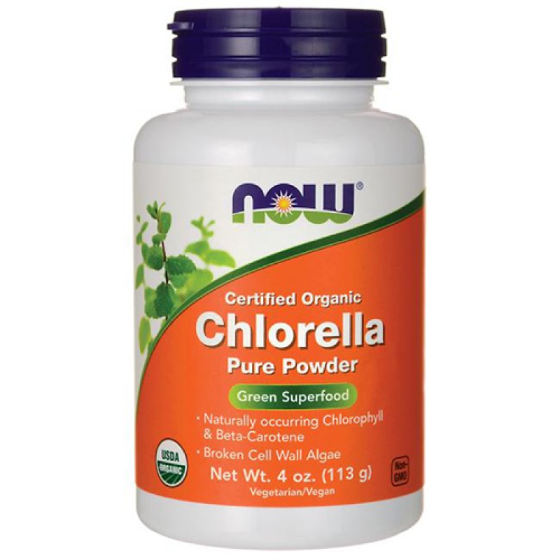 NOW - Chlorella Pure Powder (113 g)