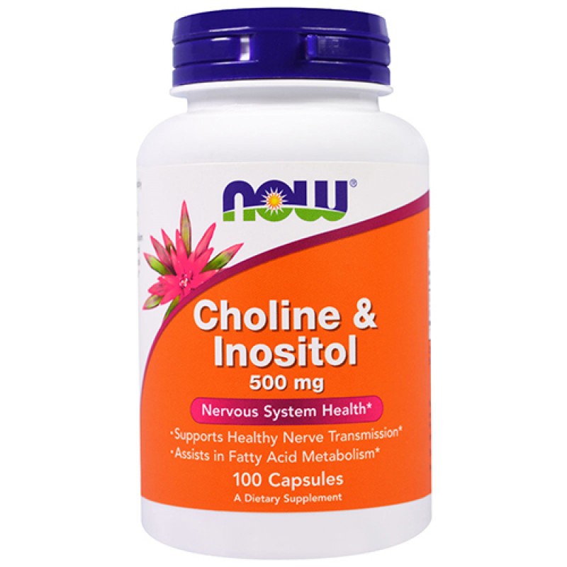 NOW - Choline & Inositol 500mg (100 caps)