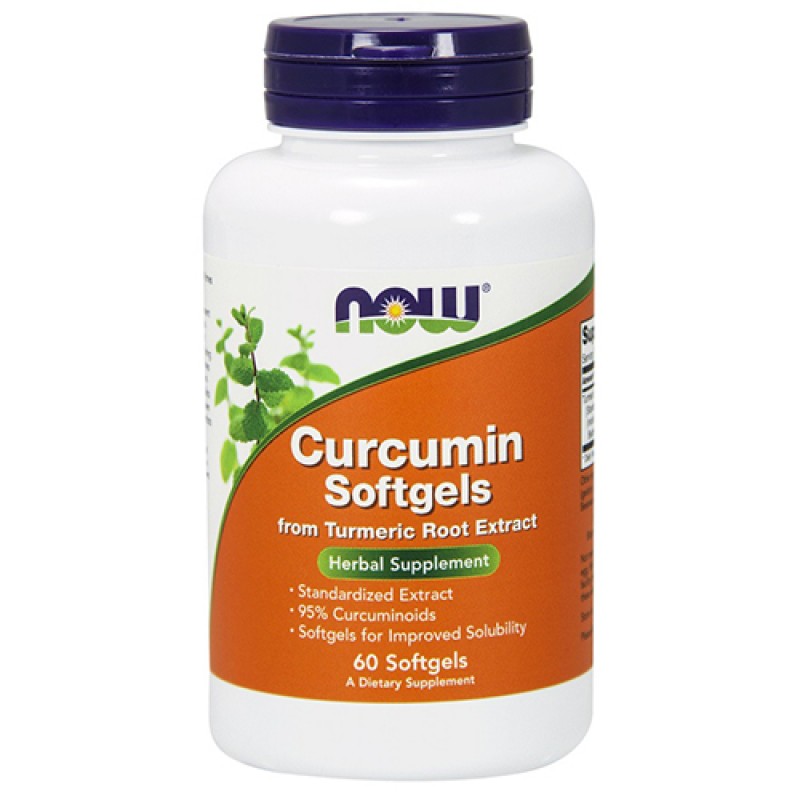 NOW - Curcumine Softgels (60 softgels)