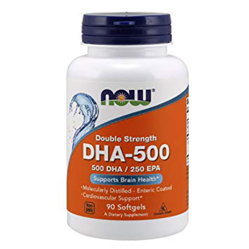 NOW - DHA 500mg (90 softgel)