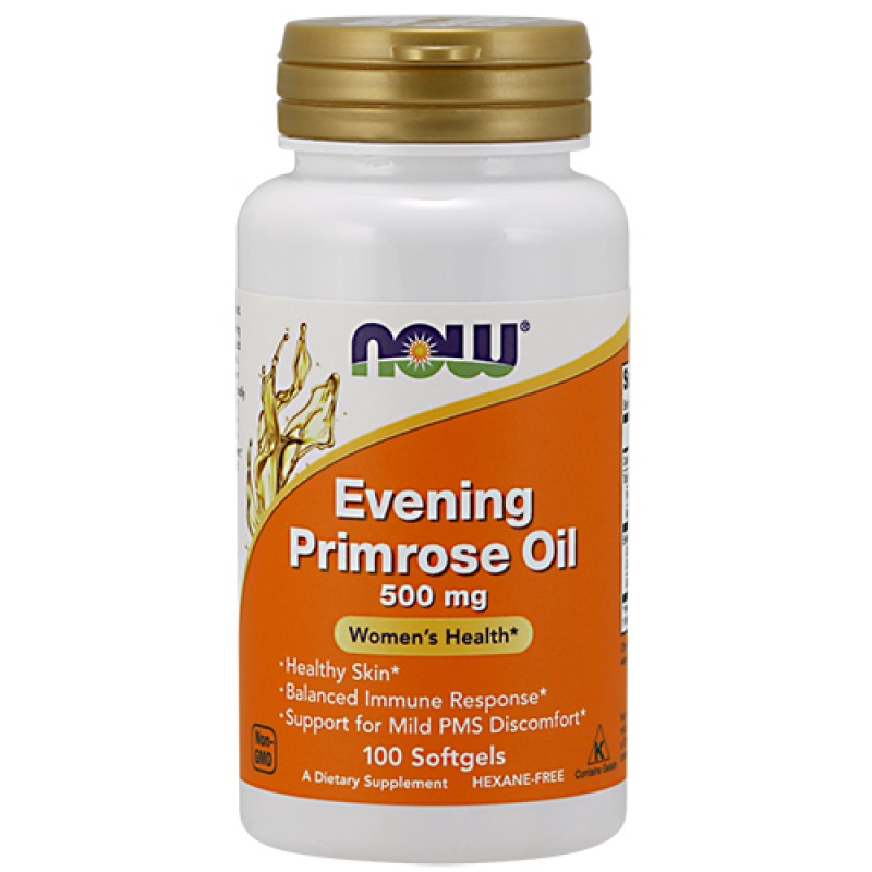 NOW - Evening Primrose Oil 500mg (100 softgels)