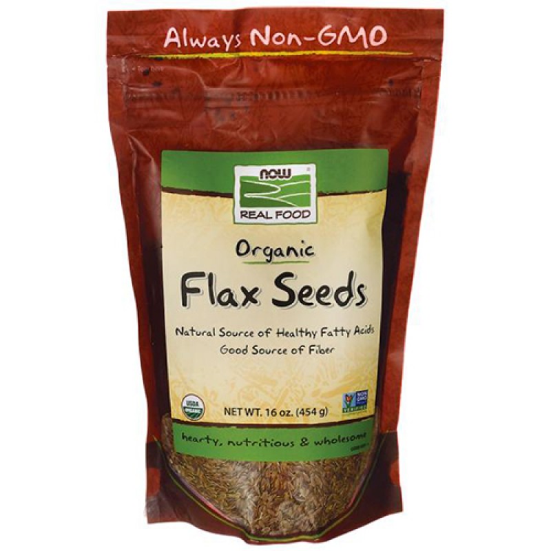 NOW - Flax Seeds (454 g)