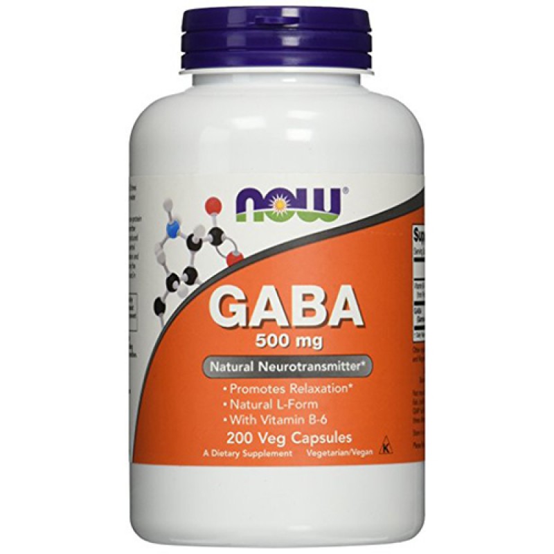 NOW - GABA 500mg (200 caps)