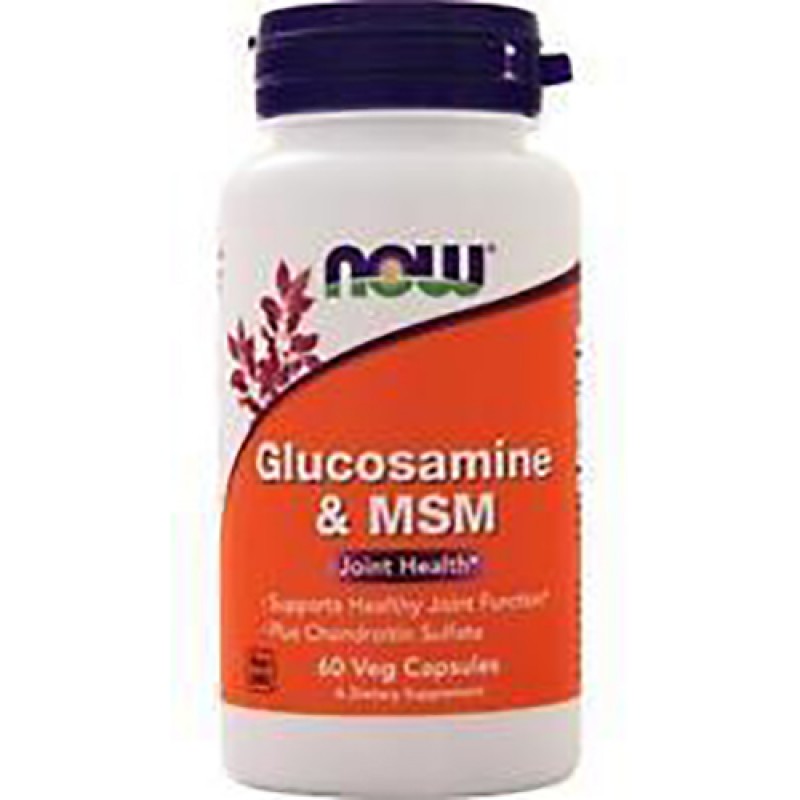 NOW - Glucosamine & MSM (60 caps)
