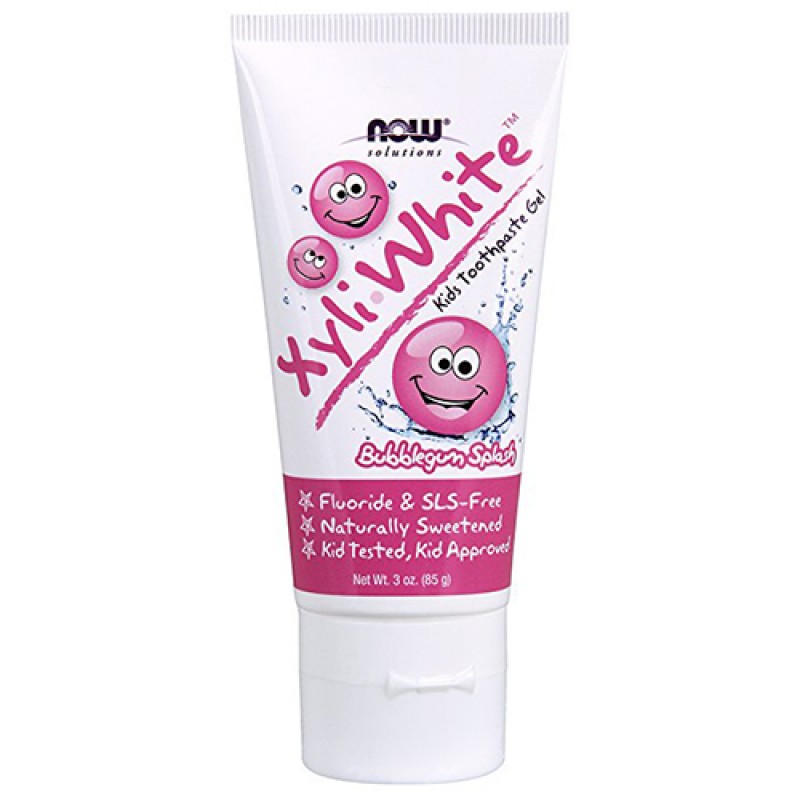 NOW - Kids Xyliwhite Toothpaste Bubblegum (85 g)