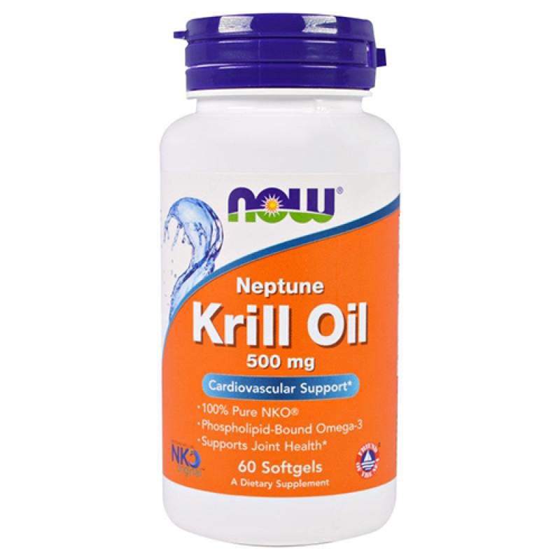 NOW - Krill Oil 500mg (60 softgels)