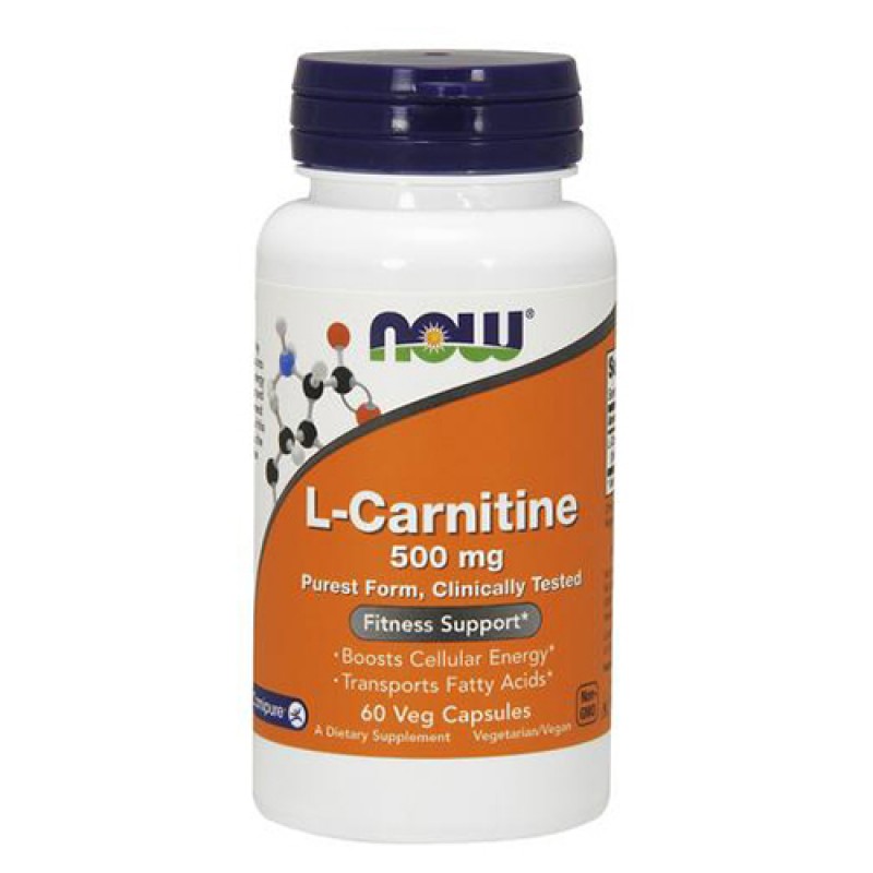 NOW - L-Carnitine 500mg (60 caps)