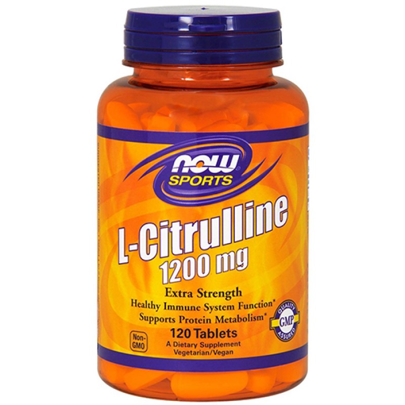 NOW - L-Citrulline 1200mg (120 tabs)