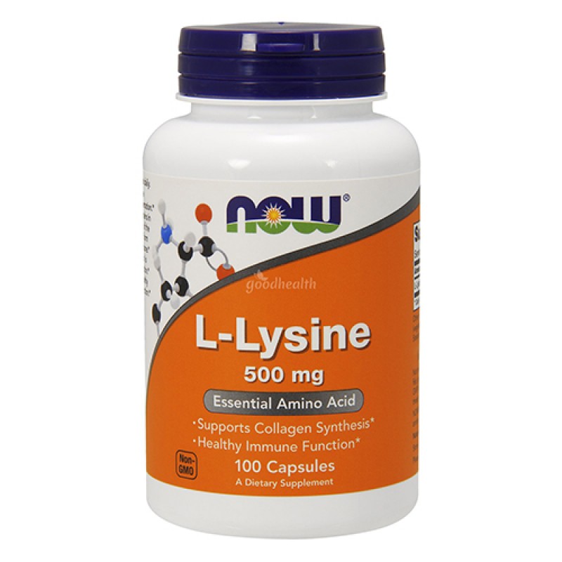 NOW - L-Lysine 500mg (100 caps)
