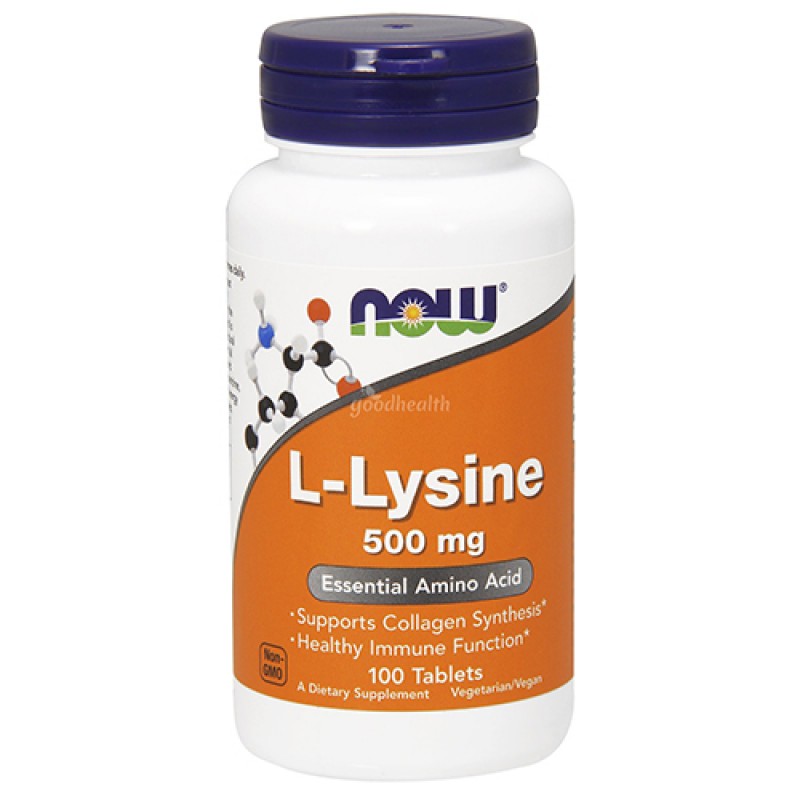 NOW - L-Lysine 500mg (100 tabs)