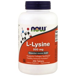 L-Lysine 500mg (250 tabs)