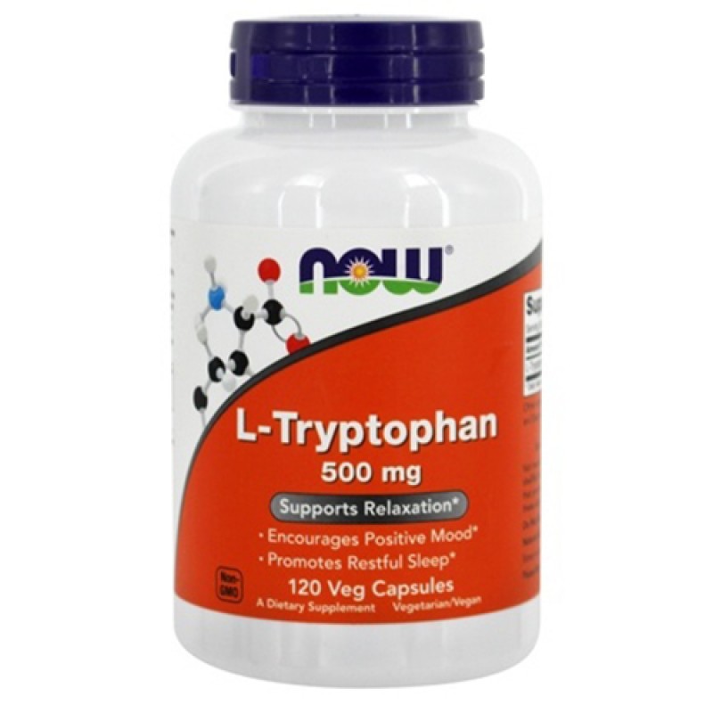 NOW - L-Tryptophan 500mg (120 caps)