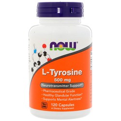 L-Tyrosine 500mg (120 caps)