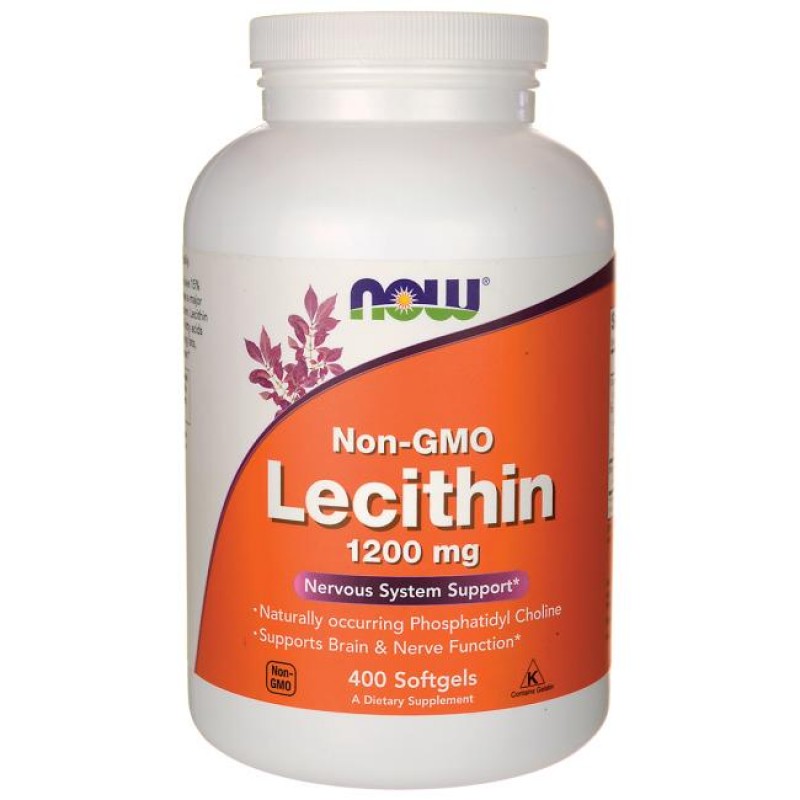 NOW - Lecithin 1200mg (400 softgels)