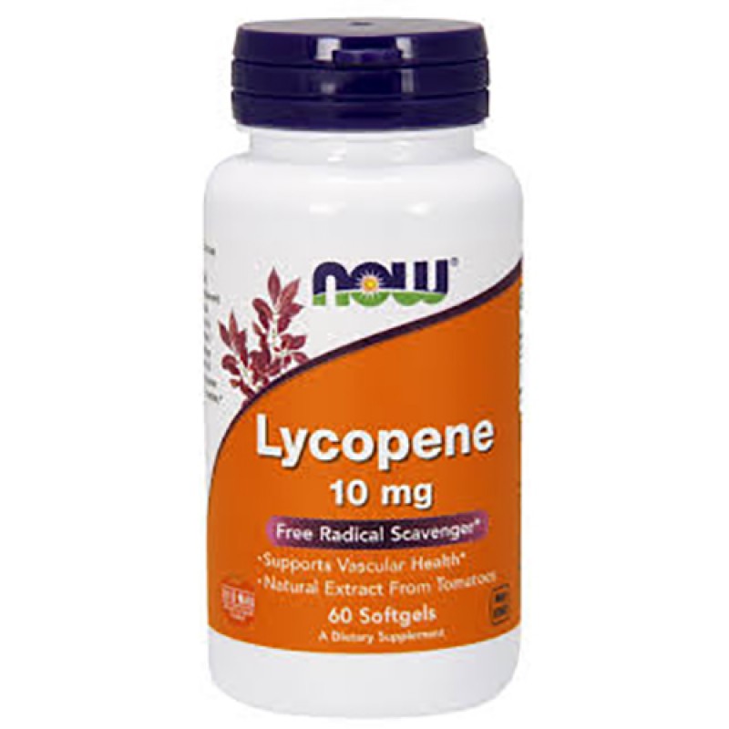 NOW - Lycopene 10mg (60 softgels)