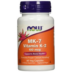 MK-7 Vitamin K-2 100mcg (60 caps)