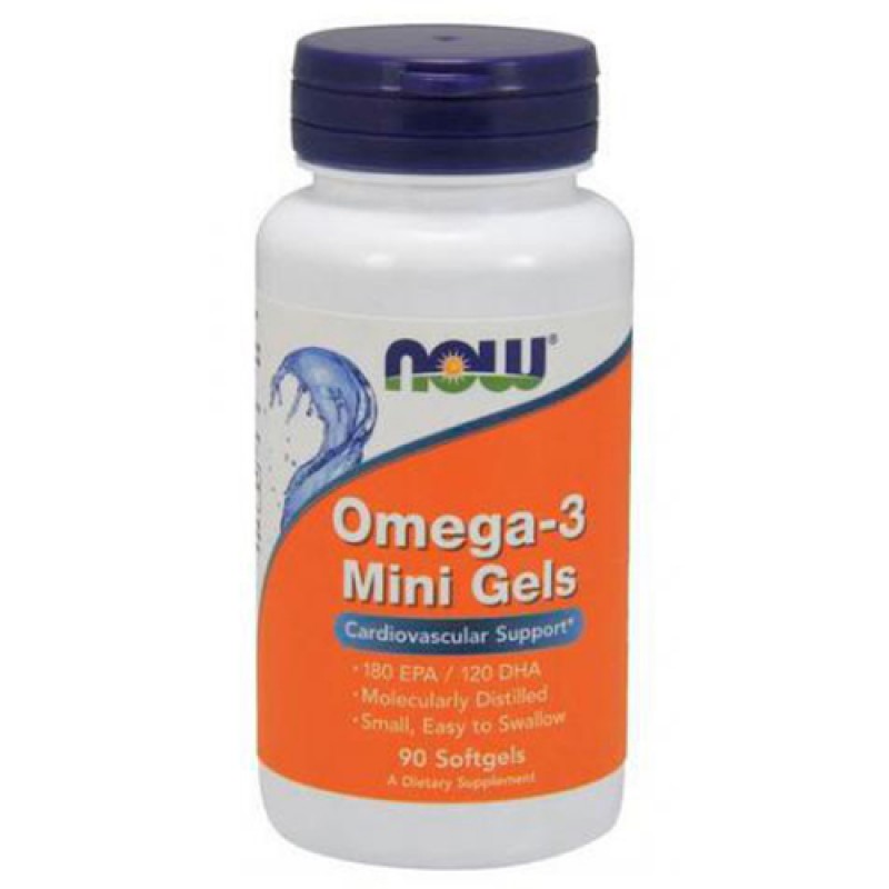 NOW - Omega-3 Mini Gels (90 softgel)