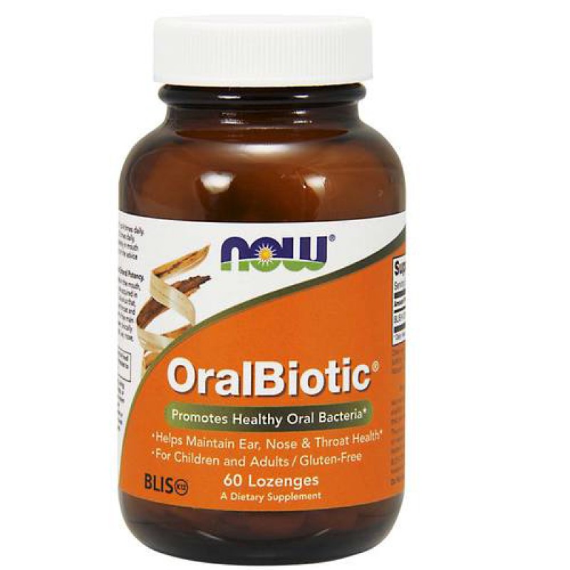 NOW - Oralbiotic (60 lozenges)