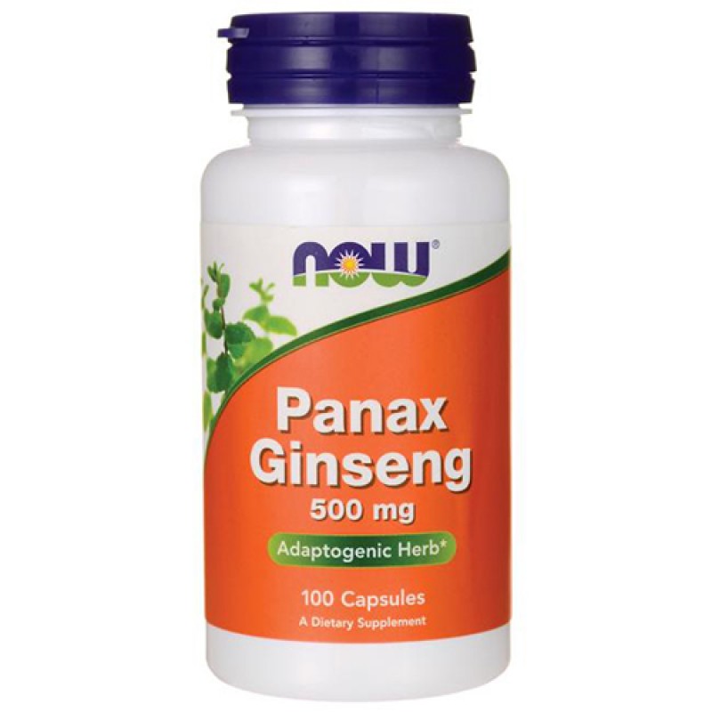 NOW - Panax Ginseng 500mg (100 caps)