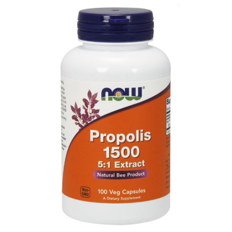 NOW - Propolis 1500 (100 caps)