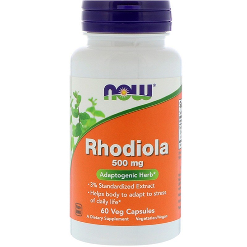 NOW - Rhodiola 500mg (60 caps)