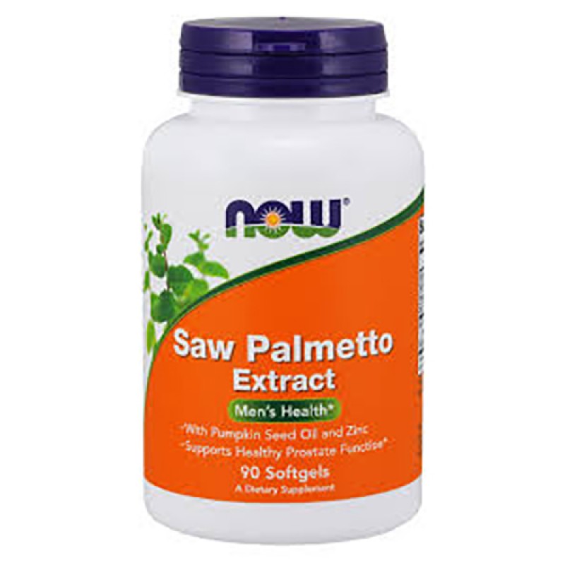 NOW - Saw Palmetto Extract 80mg (90 softgel)