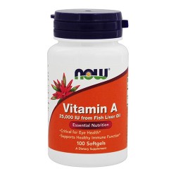 Vitamin A 25000IU (100 softgels)