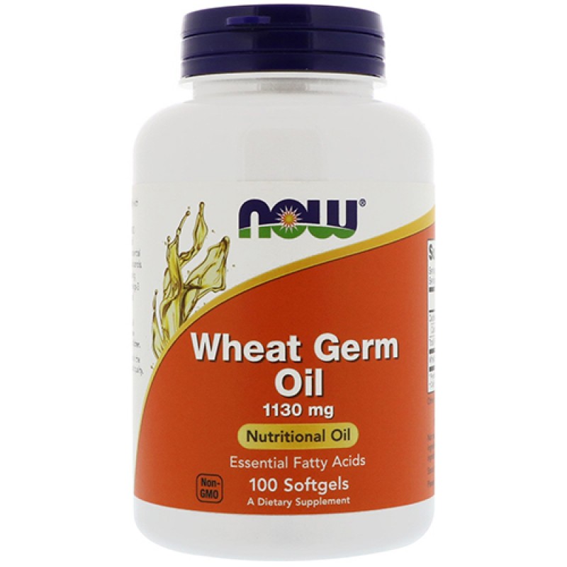 NOW - Wheat Germ Oil 1130mg (100 softgels)