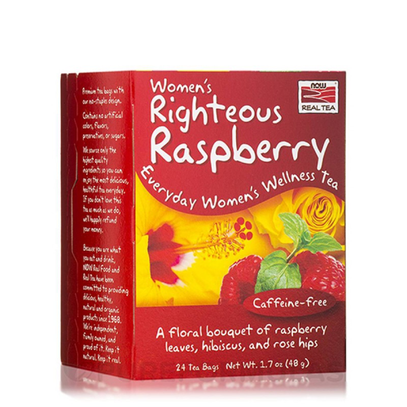 NOW - Womens Righteous Raspberry Tea (24 bags)