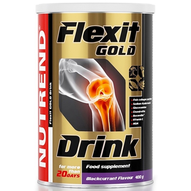 NUTREND - FLEXIT Gold Drink Black Currant (400 g)
