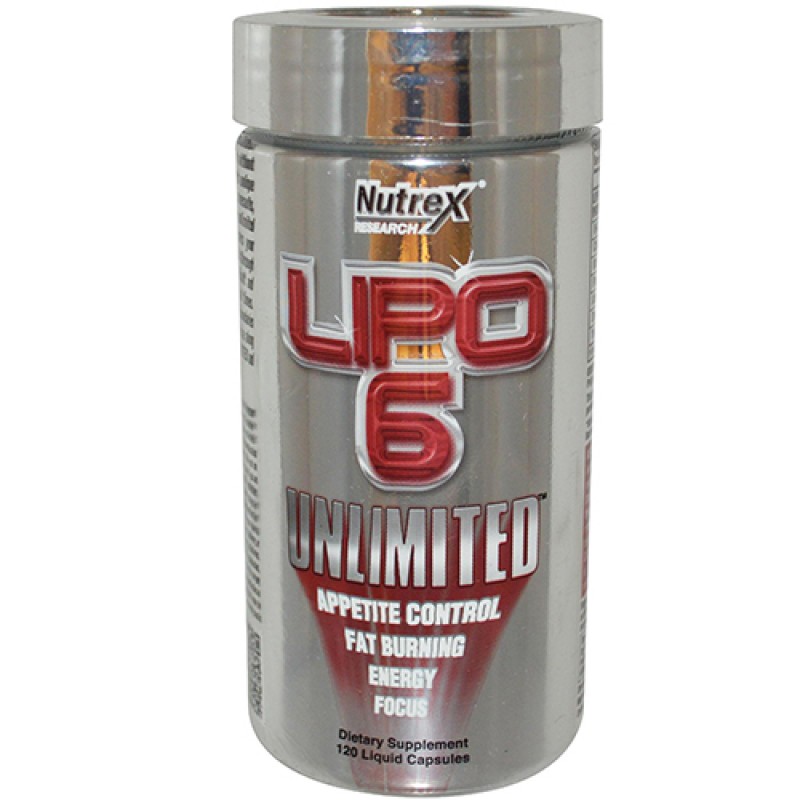 NUTREX - Lipo-6 Unlimited (120 caps)