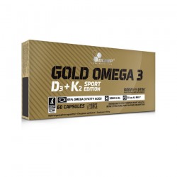 Gold Omega 3 Sport Edition D3+K2 (60 caps)