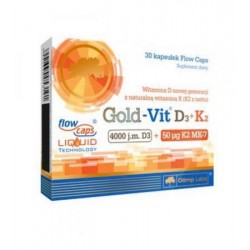 Gold-Vit D3 + K2 (30 caps)