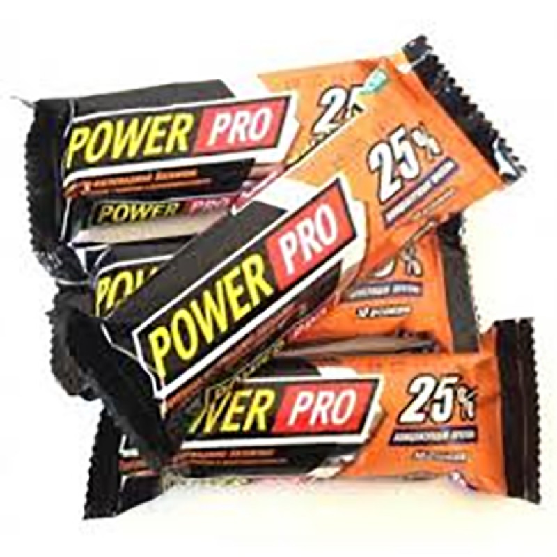 POWER PRO - 25% Протеїново-вуглеводний батончик Ваніль (40 g)