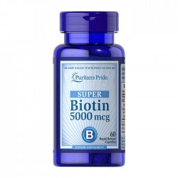 Biotin 5000 mcg (60 caps)