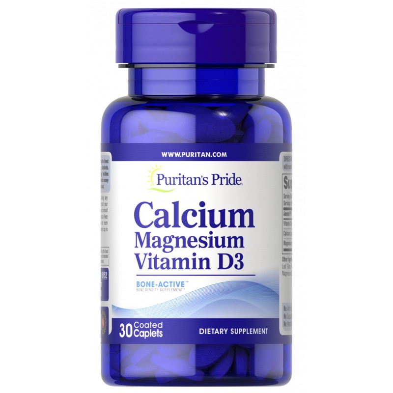Calcium Magnesium Vit. D3 (30 caplets)