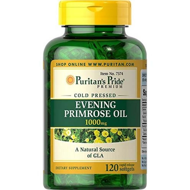 Evening Primrose Oil 1000mg (120 softgels)