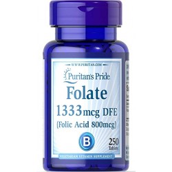 Folate 1333mcg (250 tabs)
