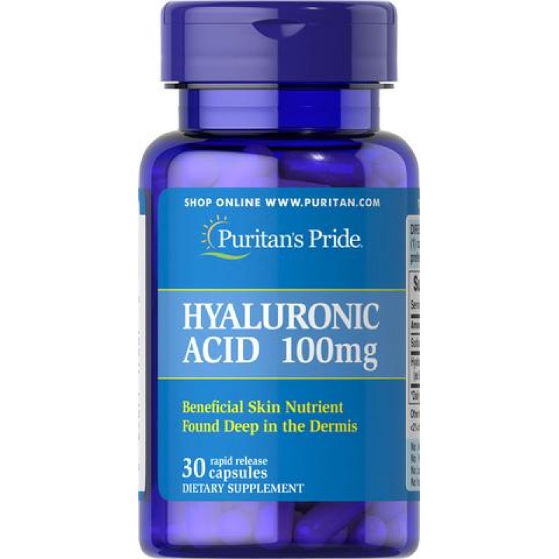 Hyaluronic Acid 100mg (30 caps)
