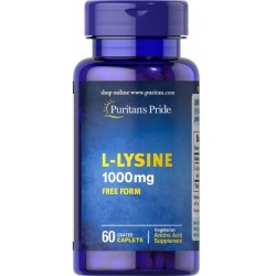 L-Lysine 1000mg (60 caplets)