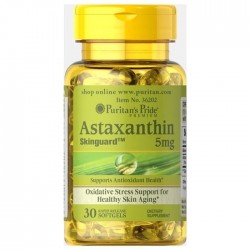 Natural Astaxanthin 5mg (30 softgels)