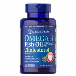 Omega-3  1000mg Cholesterol Support (60 softgels)