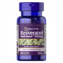 Resveratrol 500mg (30 caps)