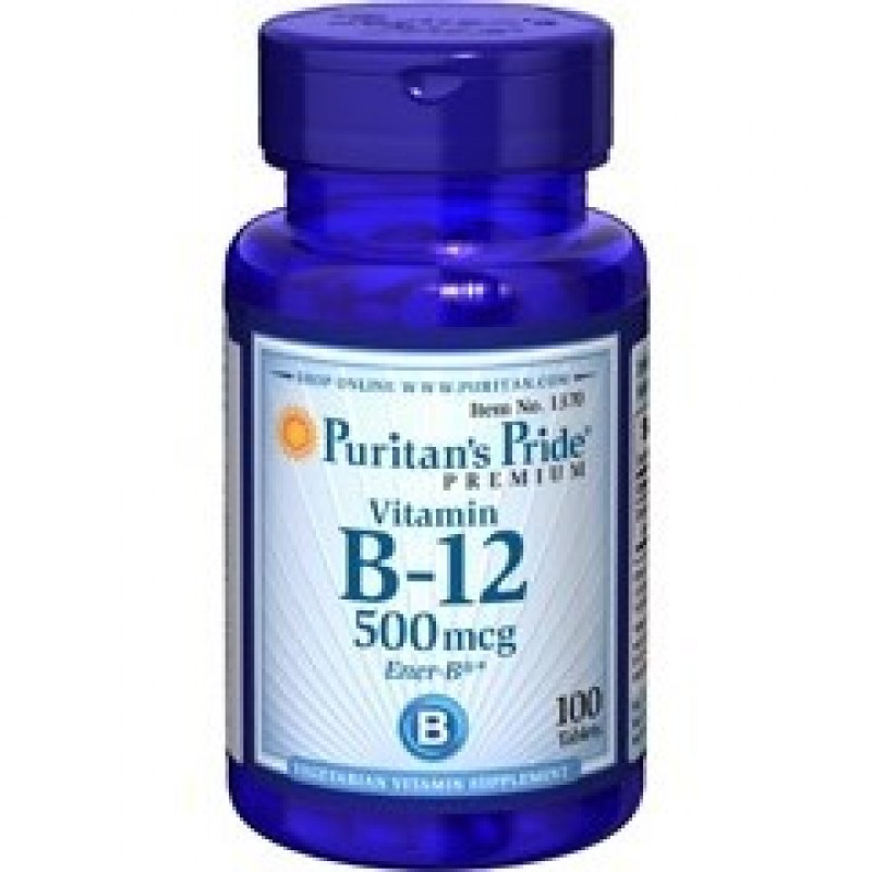 Vitamin B-12 500mcg (100 tabs)