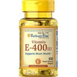 Vitamin E 180mg 400 IU (100 softgels)