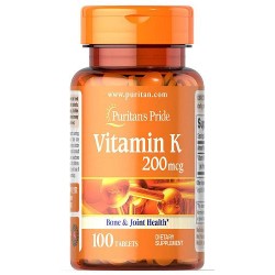 Vitamin K 200mcg (100 tabs)