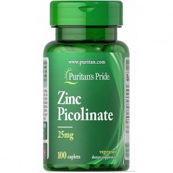 Zinc Picolinate 25mg (100 caplets)