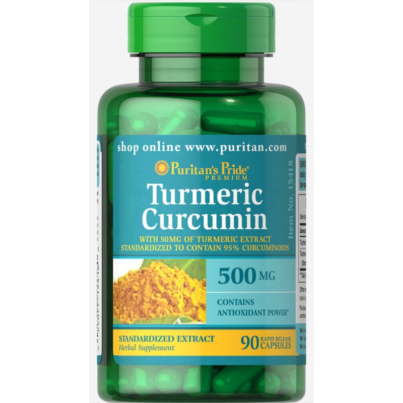 Turmeric Curcumin 500mg (90 caps)