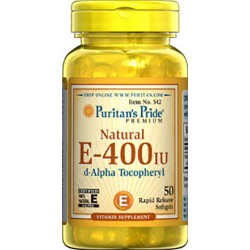 Vitamin E 268mg 400 IU (50 softgels)